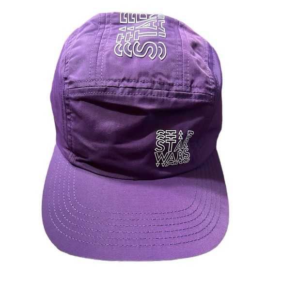 Authentic Disney Star Wars Purple Baseball Cap - NWT - Picture 1 of 8